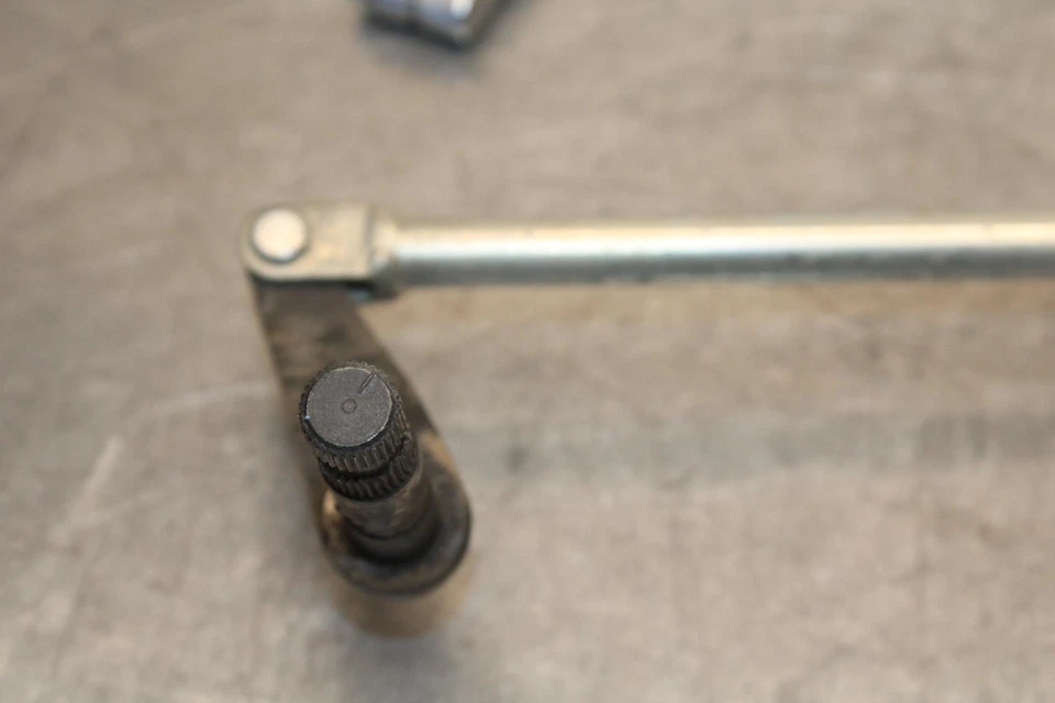 2013 Suzuki Boulevard C50T REAR BACK BRAKE LINK LINKAGE CABLE LINE BB625 - Image 3 of 4