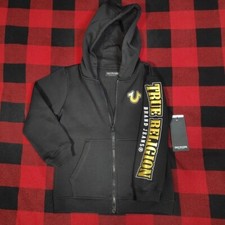 True Religion - Full Zip Jacket - Sleeve Graphic - Kids - MSRP 79.00