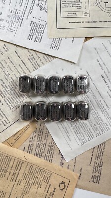 10 x IN-15A Nixie tube NOS TESTED and 100 % WORKING IN-15 | eBay