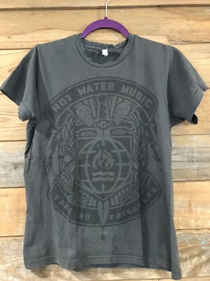 Hot Water Music Gainesville FL Rock Band Take No Prisoners 2012 Tour T-shirt Sm