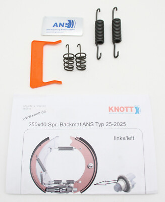 Set Ceppi Ganasce Freno Assale Compatibili Knott 25-2025/1 - Foto 7