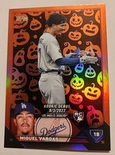 2023 TOPPS UPDATE SERIES*MIGUEL VARGAS*(JACK-O-LATERN)SP*RARE*US142*NRMT*DODGERS