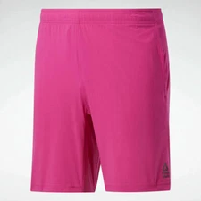 Reebok Men's CrossFit® Austin II Solid Shorts Proud Pink New