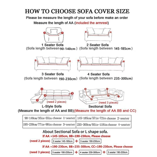 Jacquard Elastic Sofa Cover for Living Room Couch Slipcover Furniture Protector - Picture 4 of 28