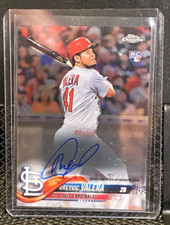 Breyvic Valera 2018 Topps Chrome Rookie Auto (RC) - Cardinals