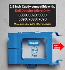 Dell OptiPlex Micro Form Factor MFF 2.5" HDD Blue Caddy Tray