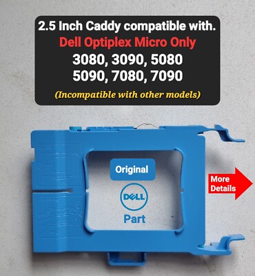 Dell OptiPlex Micro Form Factor MFF 2,5'' HDD blau Caddy Tray 