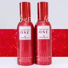 Bath & Body Works x2 YOU'RE THE ONE Home Fragrance Room Spray NEW FREE SHIP