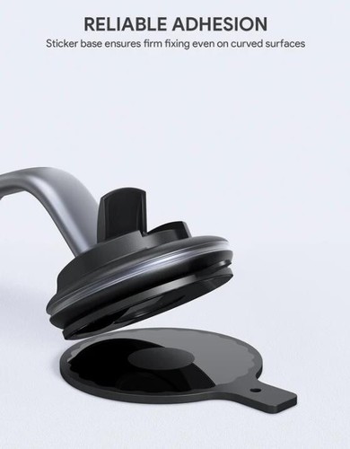 SUPPORTO CELLULARE UNIVERSALE PER AUTO CON VENTOSA PORTA CELLULARE 360° - Foto 4 di 8
