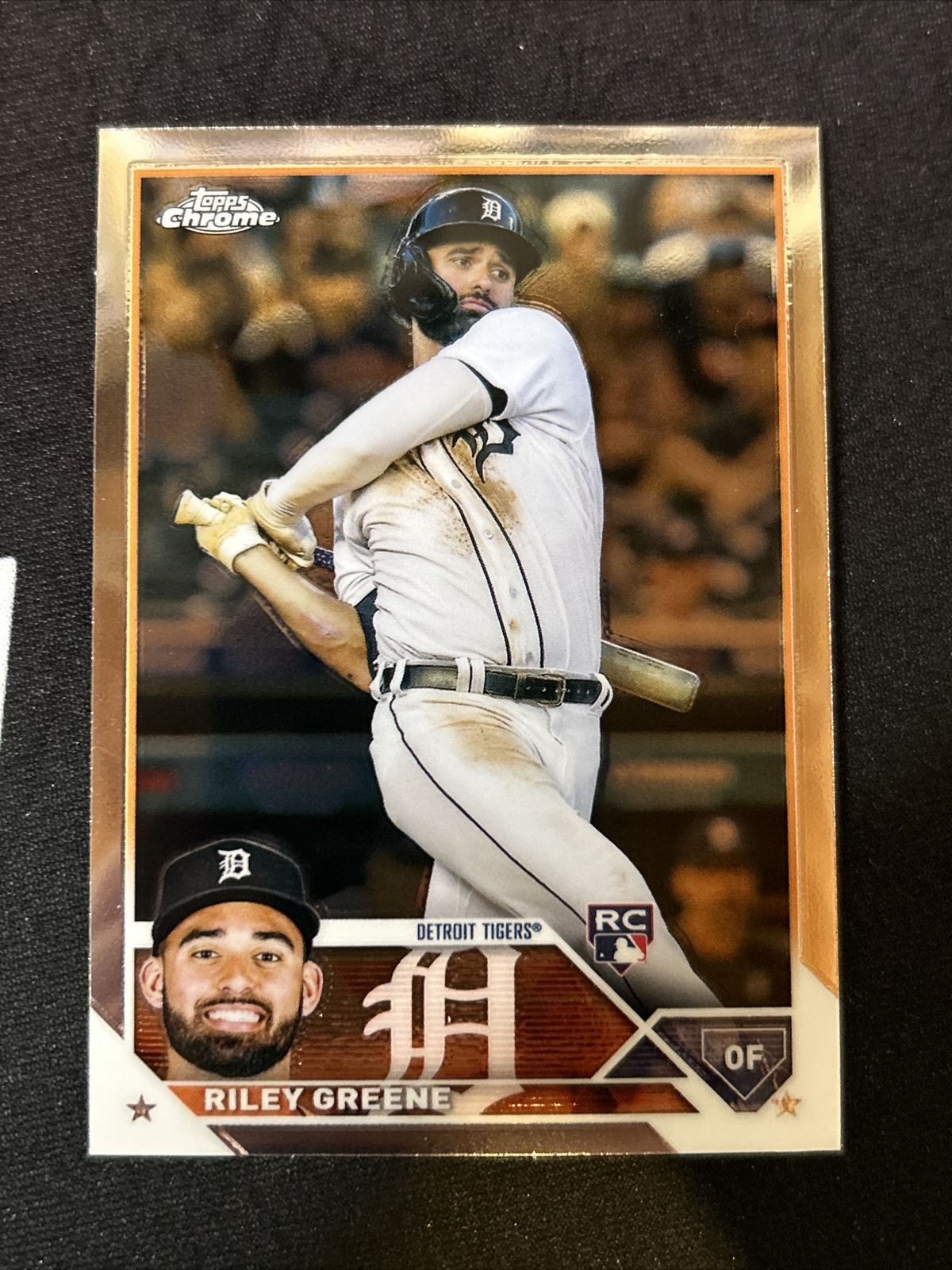 2023 Topps Chrome Riley Greene (RC) #182 Detroit Tigers