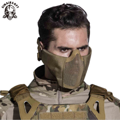 ANSNOW Masque Tactique Réglable Masque Crâne Masque Airsoft