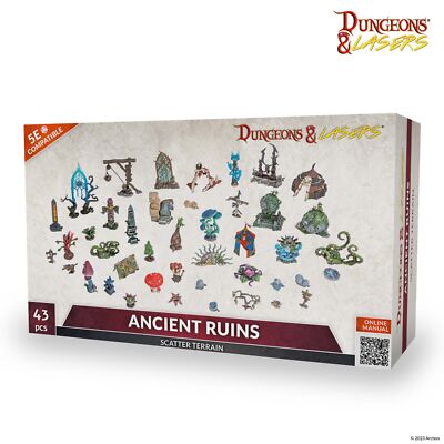 Dungeons & Lasers: Expansion Set - Ancient Ruins Scatter Terrain