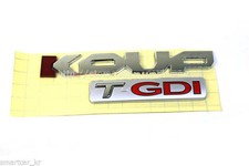 Trunk Lid Koup T-gdi Emblem For 2014 2015 2016 2017 Kia Forte Koup Cerato Koup