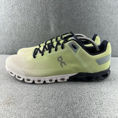 On Cloud Cloudflow 3 Mens Size 10.5 Green White Athletic Running Shoes Sneakers