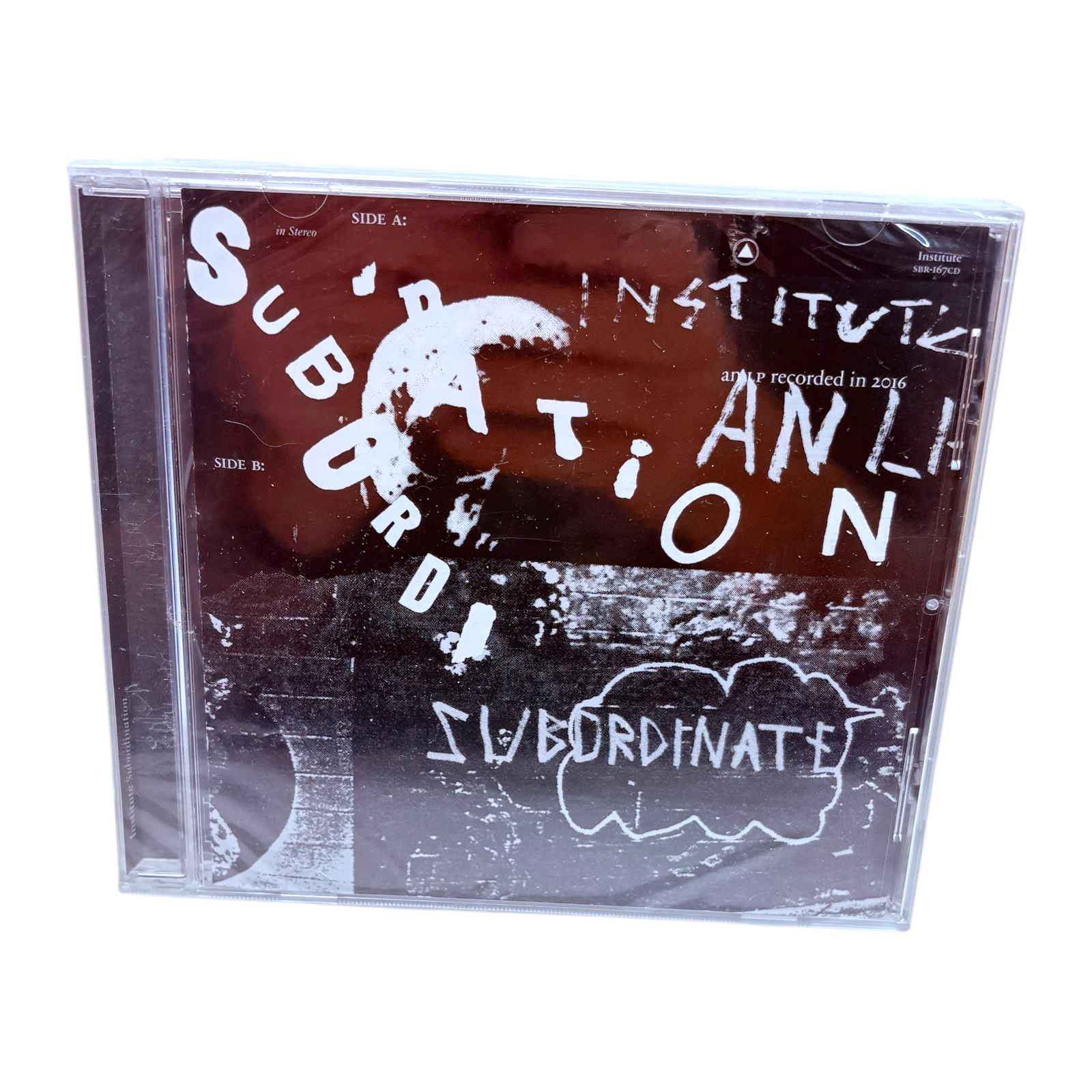 Subordination by Institute (CD, 2017) NEW SEALED