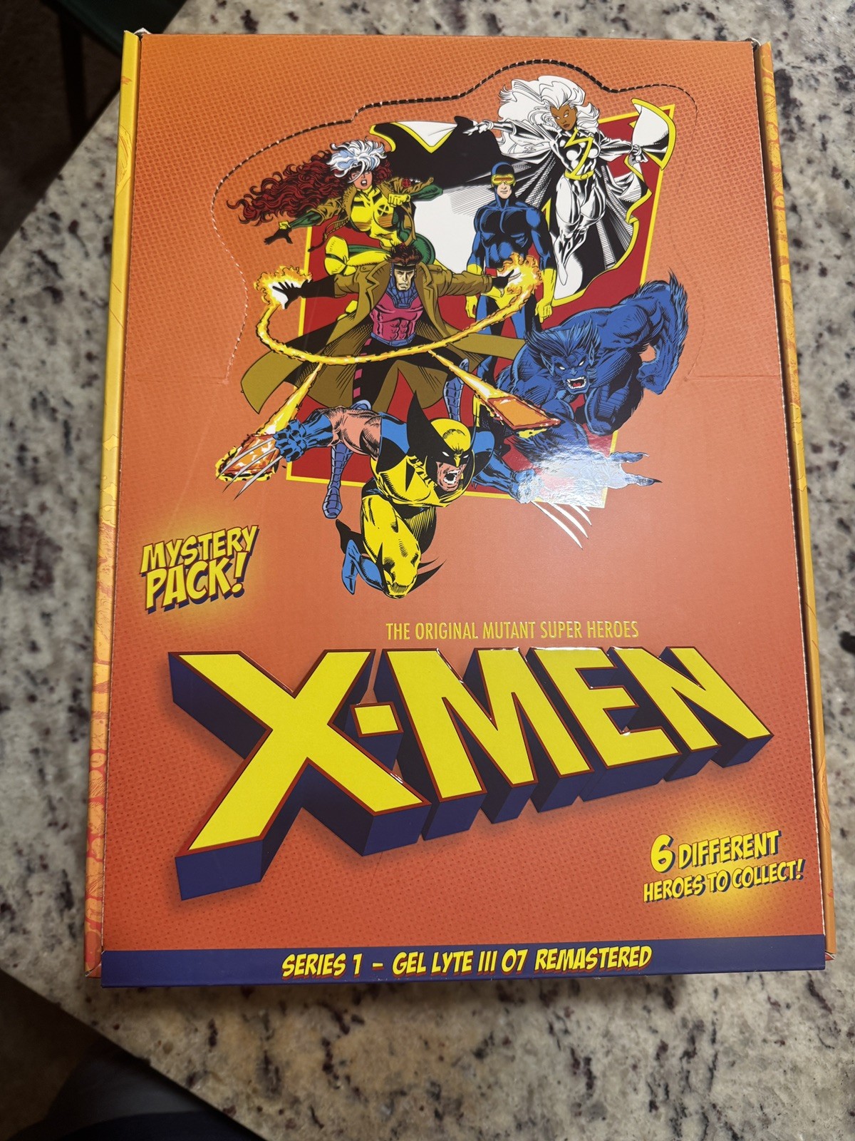 Kith x Marvel x ASICS Gel-Lyte III '07 Remastered X-Men Sealed Box - Size 8.5 