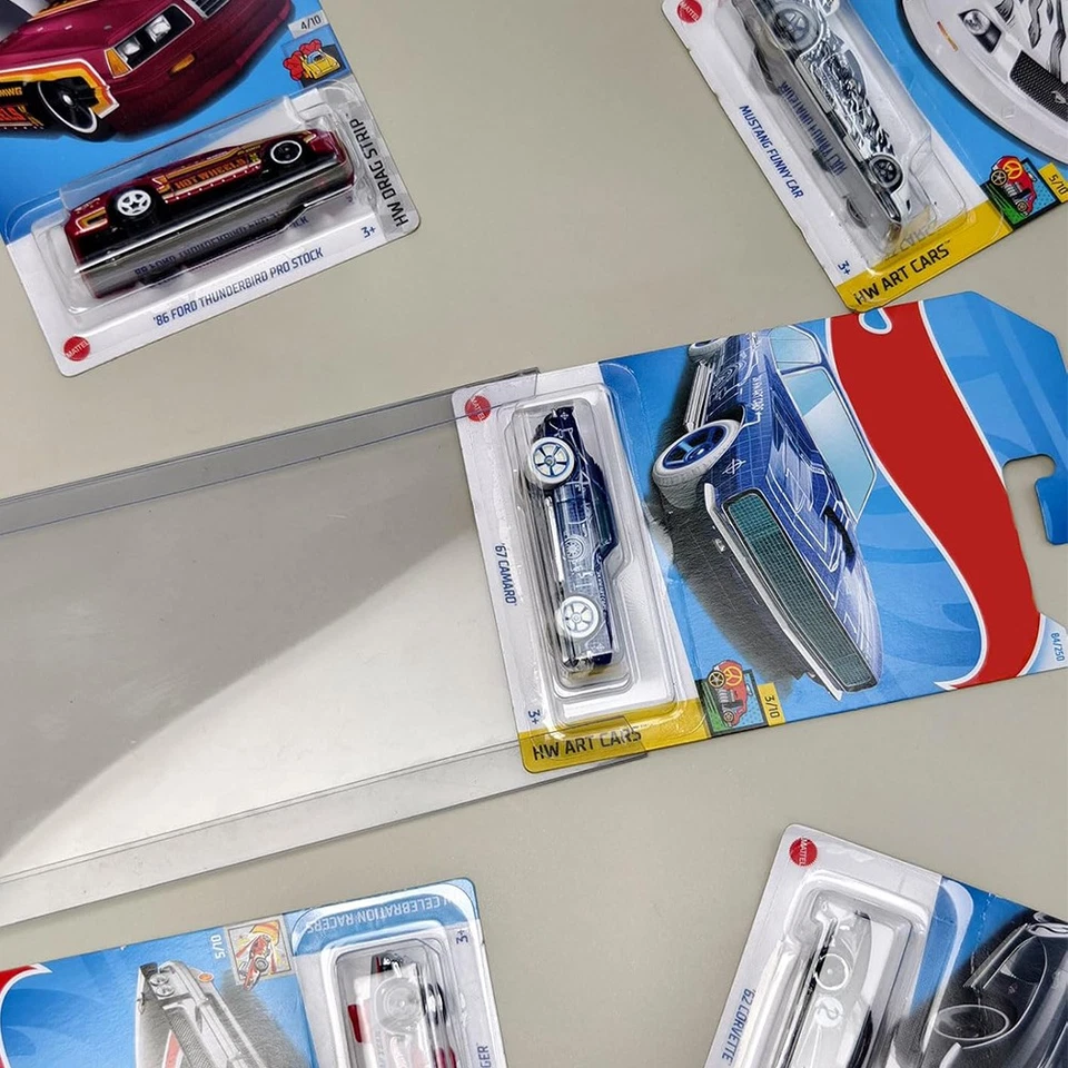 Clear Wall Display Case Storage Organizer For Hot-Wheels Match-Box Packaged Cars - image 3 of 4