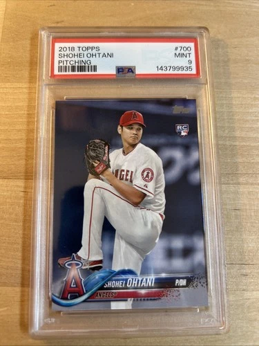 2018 Topps - Shohei Ohtani #700 White Jersey (RC) PSA 9