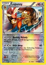 Lopunny Reverse Holo Uncommon Boundaries Crossed 117/149 LP on eBay
