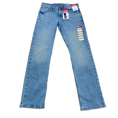 Wrangler Jeans Men 28x30 Slim Fit Straight Leg Med Wash Five Star Premium Adult