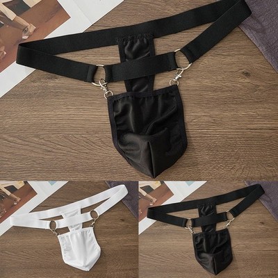 Größentabelle Herren G-String T-Back Slip Bulge Pouch Einfarbig Unterhose