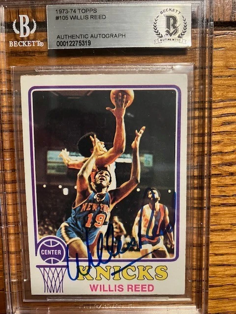 willis reed legendary auto nba カード Topps Willis Reed Basketball Sports Trading Card Singles for sale