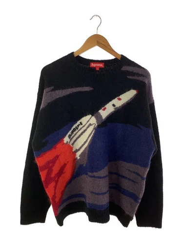 Pull tricot Supreme 22AW Rocket (épais L nylon noir occasion