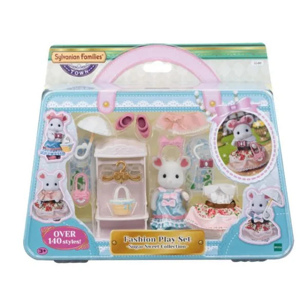Sylvanian Families - 5540 Fashion Playset For The City - White Mouse