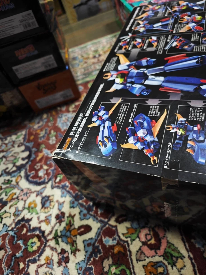 SOUL OF CHOGOKIN GX-66 TRYDER G7 Muteki Robo TRIDER G-7 GX66 BANDAI New - Immagine 2 di 4