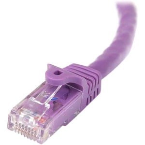 Startech 7M Purple Cat5E Patch Cable With Snagless Rj45 Connectors Long Ethernet