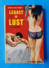 LEGACY OF LUST Alan Marsh/Westlake Greenleaf Classics LB604 Bonfils Cover GGA