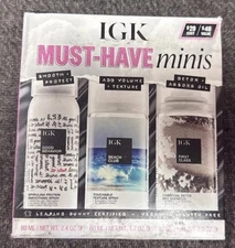 IGK 3 Piece Must Have Minis Set New