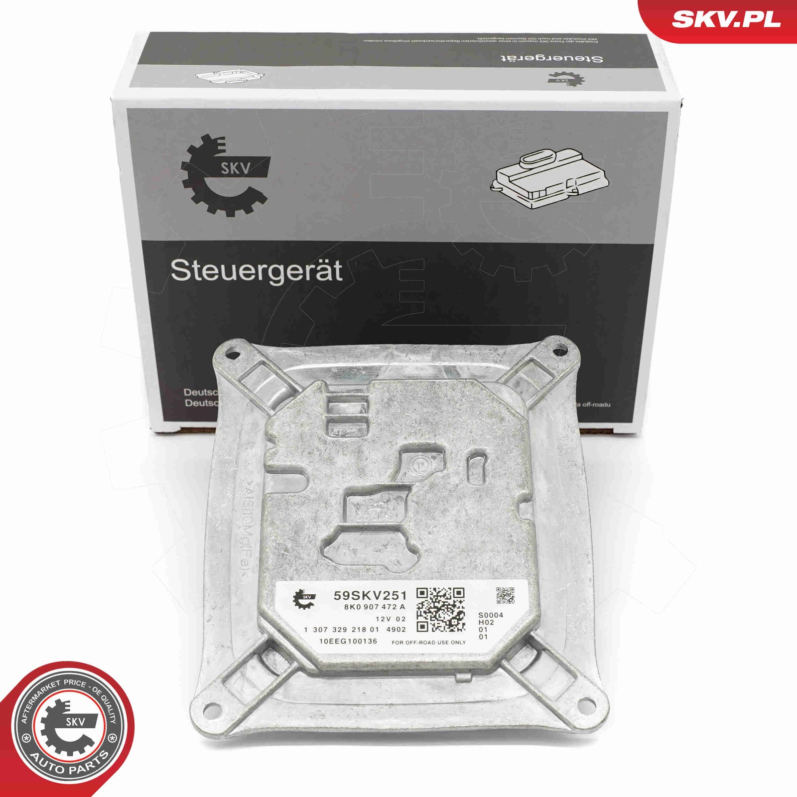 CONTROL UNIT LIGHTS 59SKV251 FOR AUDI A4/B8/Allroad/B7 CFKA/CDNC/CPMA/BYK 2.0L