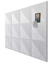 Large Cork Board for Walls 48x 36, 12 Pack Felt Wall Tiles with Safe Removabl...