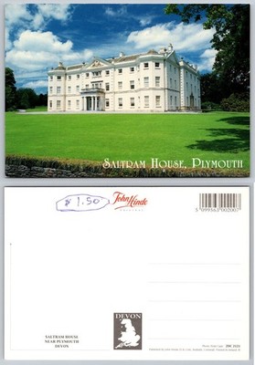 Saltram House Plymouth Devon UK John Hinde Postcard Historic Estate