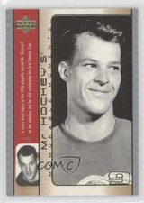 2003-04 Upper Deck Mr Hockey's Memorable Moments Gordie Howe #GH3 HOF 2d8