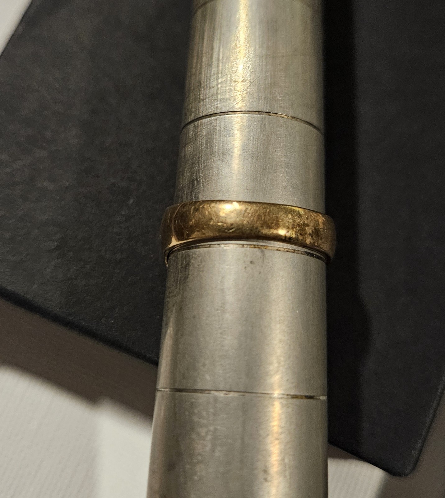 10k Solid Gold Monogram Ring Not Scrap - image 3