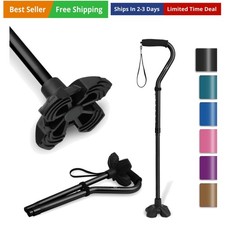 F1 Walking Stick, Walking Cane for Women Men, Self Standing Walkers for Sen...