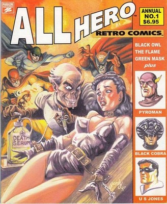 All Hero Retro Comics Annual #1 FN; Paragon | Bound Captive Cover - we combine s