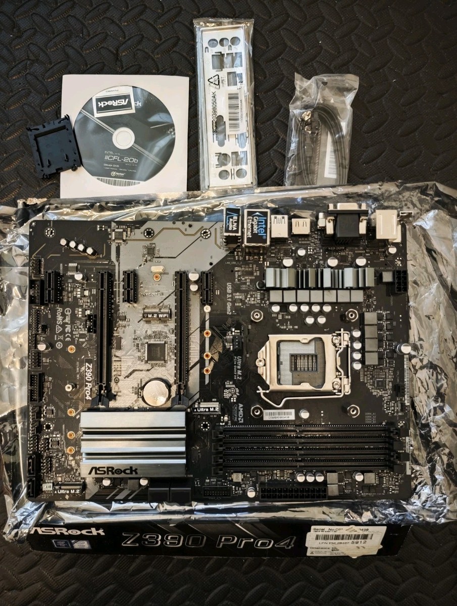 ASRock Z390 Pro4 マザーボード ATX ASRock Z390 PRO4 Intel LGA1151