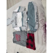 Bundle of winter Kids Pajama Set Hoodie Sweatshirt Pants Toddler Loungewear 3t