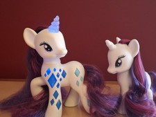 My Little Pony Rarity Bundle - Glamour Glow (20cm) & Magical Salon (15cm)