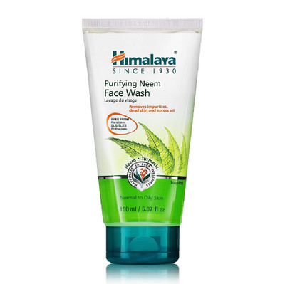 Himalaya Purifying Neem Face Wash for Oily Skin 5.07 Fl Oz Cruelty Free Skincare