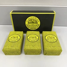 CRABTREE & EVELYN West Indian Lime 3 Triple Milled Soap Bars 5.3 oz Gift Set