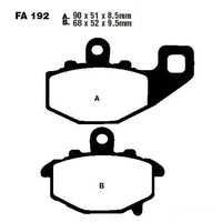 Bremsbelag BremsbeläGe EBC FA192 Hinten FüR Kawasaki ZX-6RR 600 M Ninja Bj. 2004