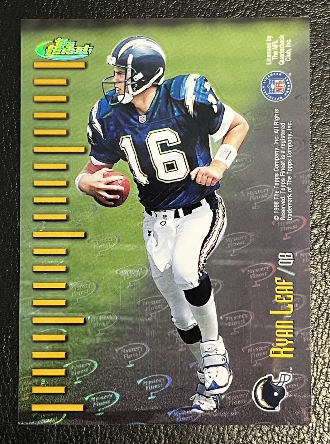 Ryan Leaf Finest Mystery Finest 2 #M32 Refractor