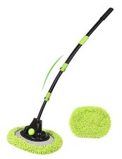 4 Sections Car Wash Brush with 15  Curved Aluminum Alloy Long Handle