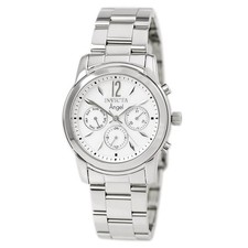Invicta 0463 Women's Angel MOP Dial Steel Bracelet Dive Watch