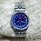 Vintage Seiko 5 Automatic Movement No. 6349-503A Blue dial Men's Wristwatch
