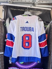 NEW Jacob Trouba #8 New York Rangers 2024 Stadium Series Alternate NHL Jersey